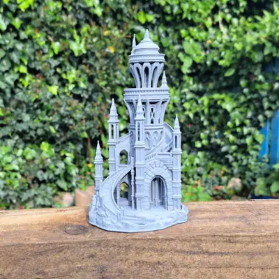 Elven Castle – Fantasy Scenery